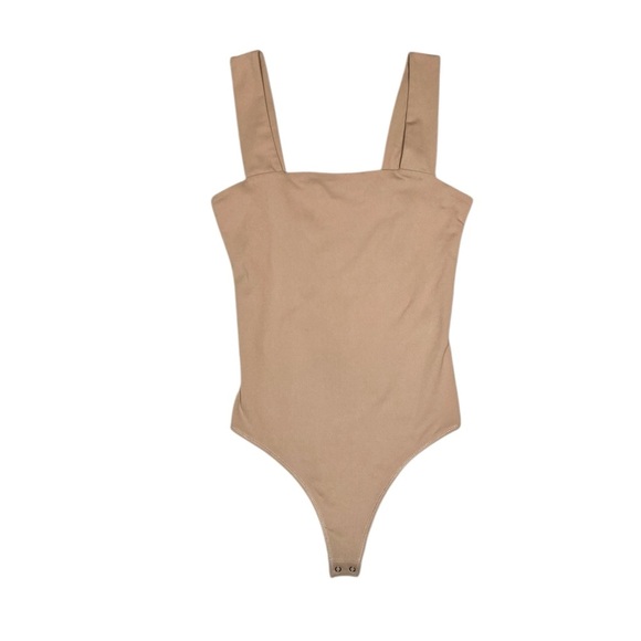 Abercrombie & Fitch Tops - Abercrombie & Fitch Tan Soft Collection Bodysuit Size Small​